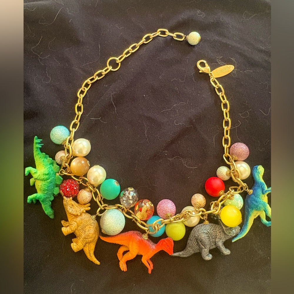 Lenora Dame Dinosaur necklace